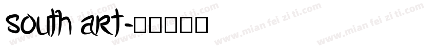 south art字体转换